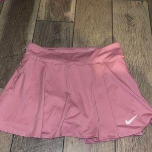 nike pink tennis skirt